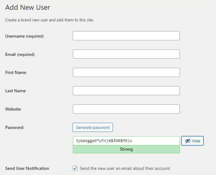 WordPress Auto Generate Password jpg